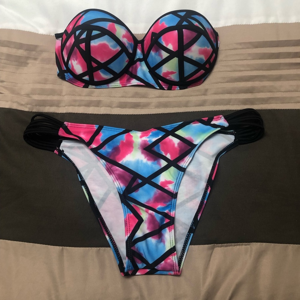 Rainbow bathing suit